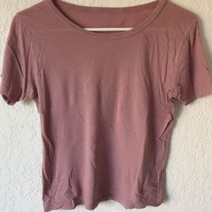Brandy Melville Dusty Rose Top
